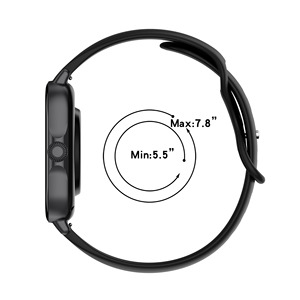 BEEFLYPOWER Correa de Reloj Deportiva de Silicona Barata de 20 mm 22 mm para <span class=keywords><strong>Amazfit</strong></span> GTR <span class=keywords><strong>GTS</strong></span>, Correa para Reloj Huawei GT2 GT3 Pro - Product Image 6