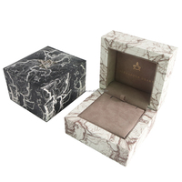 Personalizada de fábrica de MDF de madera de caja de cuero mapa Impresión de caja de regalo de embalaje