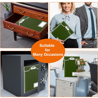 Sacs de rangement pour documents en silicone, gel de silice, écologiques, durables, imperméables, ignifuges, sûrs, portables, avec fermeture Faraday