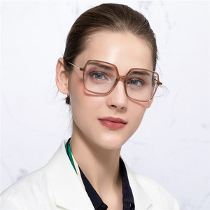 Lunettes de vue polygone Anti-lumière bleue <span class=keywords><strong>pour</strong></span> femmes, monture de lunettes optiques de haute qualité, 2023 - Product Image 4