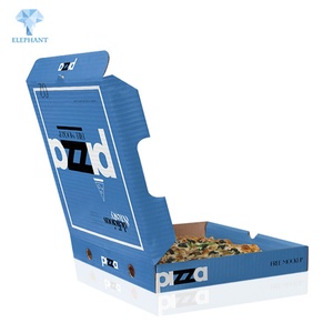 Manufacturer Wholesale Customized Corrugated Paper <b>Pizza</b> <b>Boxes</b> - Product Image 1