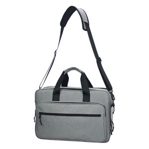 Fabricant de sacoches pour ordinateur portable en polyester de grande capacité personnalisées pour les voyages d'affaires avec compartiment rembourré de protection - Product Image 1