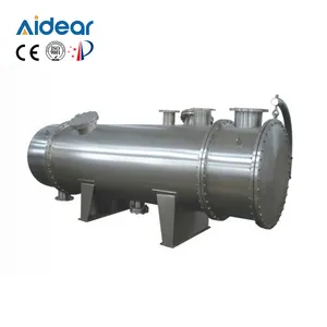 Aidear工业SS304不锈钢钛内翅片壳管式换热器