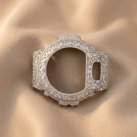 Bisel de Reloj Personalizado con Diamantes, Piezas de Reloj de Lujo Estilo Hip Hop