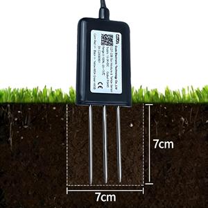 เซ็นเซอร์วัด CDT-22B สำหรับเรือนกระจก<span class=keywords><strong>4</strong></span>-20mA 0-5V หลักการวัดความชื้นในดิน RS485สำหรับเครื่องวัดความชื้น FDR - Product Image 5