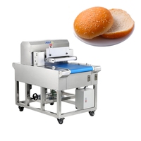 Machine à découper les gâteaux à grande vitesse, équipement industriel électrique pour la découpe de pain et de hamburgers