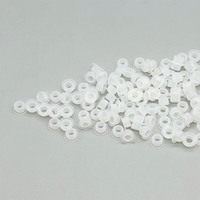 Bouchons d'étanchéité en silicone transparent OEM du fabricant, à nervures rondes, résistants aux hautes températures, embouts en caoutchouc
