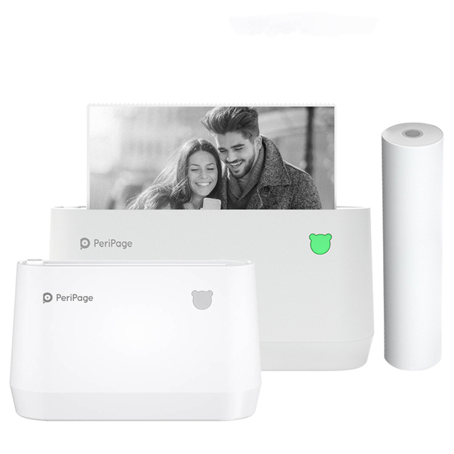 PeriPage A9s MAX Mini Portable Photo Printer 304dpi BT Wireless Thermal Printer Label Maker with 107mm/77mm/57mm Paper
