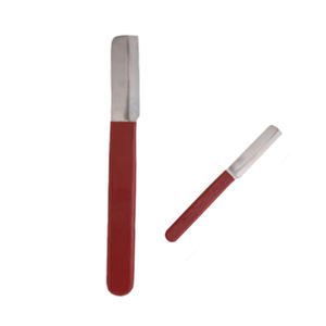 Custom Made Stainless Steel Hoof Scraper Farrier <b>Tool</b> Honing Coated Sharp Blade Reusable Hoof Cleaner and <b>Cutter</b> Instrument - Product Image 2