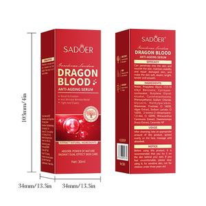 เซรั่มบำรุงผิวหน้า SADOER ดราก้อนส์ บลัด ดรายเนส ช่วยเติมความชุ่มชื้น กระชับผิว ลดเลือนริ้วรอย เรียบเนียน - Product Image 6
