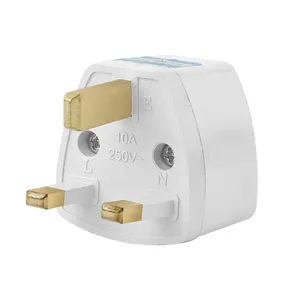 Chargers, Batteries & Power Supplies/Chargers & Adapters euro plug Adapter Power Converter abs material