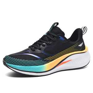 Chaussures de course sur route pour femmes et hommes, baskets de jogging, de course sur piste et de trail, en tissu extensible minimaliste et maille respirante, athlétiques, basses, à lacets - Product Image 1