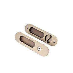 Clearance Door Security Slide Latch Lock, Keyless Entry Door Lock, Thickened Stainless Steel Sliding Door Lock, Easy to Install Gate, Slide Latch Lock