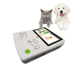 Électrocardiographe vétérinaire numérique portable de bonne qualité, 3 canaux, 7 ou 12 dérivations, moniteur de fréquence cardiaque pour animaux de compagnie - Product Image 2