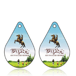 RFID 13.56MHz 방수 젤리 키 체인 SRIX4K 칩 에폭시 열쇠 고리 액세스 제어 카드 용 - Product Image 4