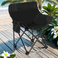 Chaise de camping pliable MEET JOY de haute qualité, portable, pour activités de plein air, avec sac de transport, pour jardin, parc, plage