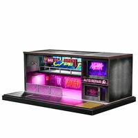 Garage de présentation de voitures miniatures style punk 1:64 pour importateurs, distributeurs et commandes de reapprovisionnement en gros