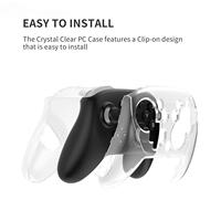 Coque rigide en cristal pour NS Pro2 Nintendo Switch Pro2 Console contrôleur transparent étui transparent accessoires de jeu
