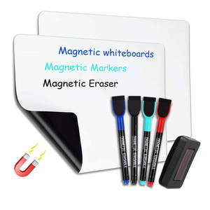 <span class=keywords><strong>Tableau</strong></span> blanc magnétique double face personnalisé, hebdomadaire et mensuel, en aimant souple, format standard, pour écriture - Product Image 1