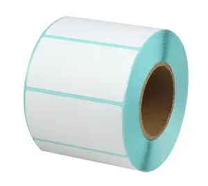 Factory Price Custom Self Adhesive Customized Shipping Label 60*40*400 Printer Transfer Thermal Paper Label Rolls