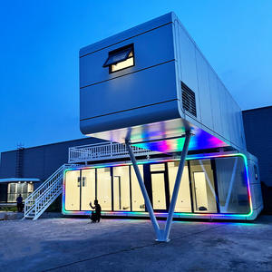 Contenedor de Doble Capa, Oficina de Ventas al Aire Libre, Sala de Exposiciones, Ensamblaje Modular, Decoración Fina, Alojamiento de Alta Gama - Product Image 1