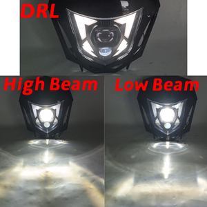 ไฟหน้า LED YHMOTO สำหรับ KTM GASGAS EXC EXCF SX SXF XC XCW 125 250 300 450 แบบสปอตไลท์ - Product Image 6