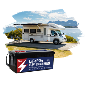 스마트 200A Daly BMS, RS485/RS232/CAN 통신 포트가 있는 12V/24V 300Ah 280Ah 400Ah <span class=keywords><strong>LiFePO4</strong></span> 태양열 배터리 - Product Image 1