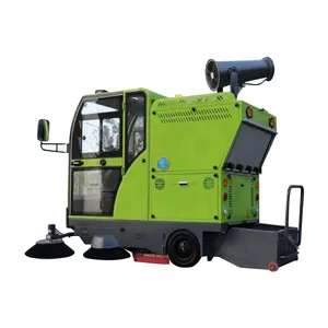YX-G22B Factory Price Ride On Electric street sweeper cleaning machine Industrial Street Sweeper Car