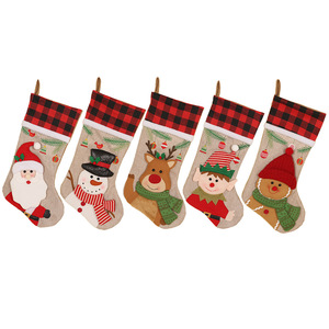 Nuova decorazione di <span class=keywords><strong>natale</strong></span> copri sedia copri sgabello nuova sedia bambola copri ornamenti decorativi per la casa arredo - Product Image 5