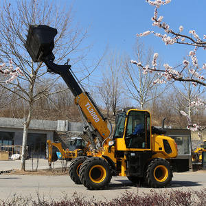 TL2000 2 Ton Telescopic Wheel <span class=keywords><strong>Loader</strong></span> Mesin Diesel Tinggi Angkat 4500mm Daya 65KW 4x4 <span class=keywords><strong>ATV</strong></span> Articulating Mini Boom <span class=keywords><strong>Loader</strong></span> - Product Image 4