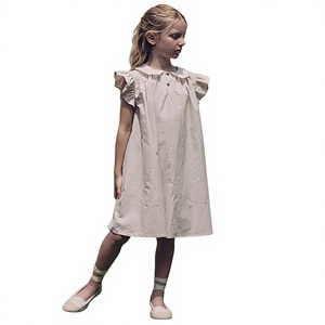 เดรสเด็กผู้หญิงทรงเอ ผ้าลูกไม้ แขนสั้น ผ้าฝ้ายพิมพ์ลาย รุ่นซัมเมอร์ 2026 มีสินค้าพร้อมส่ง - Product Image 1