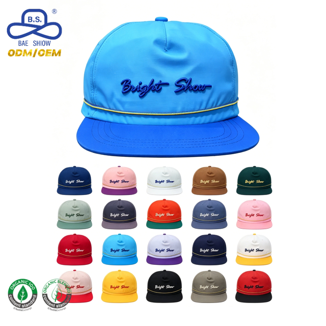 Vintage Snap Back Baseball Cap Custom Design Embroidery Adjustable Street Style Sports Snapback Caps