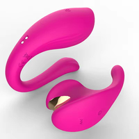 2025 Neue App-Fernbedienung Delfin-Unterwäsche Tragbarer Anal-Klitoris-Stimulator G-Punkt-Massage Doppel-Vibrator für Paare