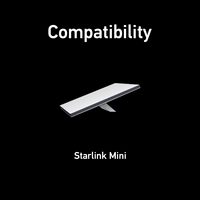 Starlink Mini Flat Magnetic Quick Release Roof Mount Kit Accessoires de jeu pour RV Vans Boat