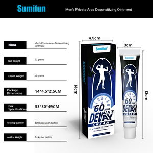 Crema en Aerosol para Retrasar la Eyaculación en el Área Íntima Masculina, a Base de Hierbas, 20 ml, de Acción Rápida y Larga Duración, Producto Íntimo para Adultos, Sin Efectos Secundarios - Product Image 6