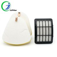 Kit de filtres HEPA en mousse réutilisables haute performance pour aspirateurs sans fil Shark Navigator NV350 NV351 NV355 NV356E NV360 – Écologique