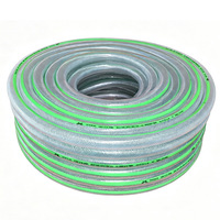 Tuyau d'arrosage de jardin en PVC de haute qualité, prix de gros usine, pour serre, jardinage domestique, irrigation, arrosage, 1/2" 1" pouce 4 bars