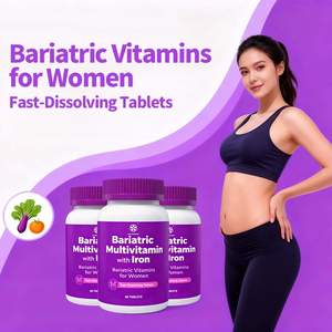 Vente en gros de comprimés de fer multivitamines bariatriques quotidiens pour femmes routine de vitamines de soutien supplément vitaminique à dissolution rapide - Product Image 6