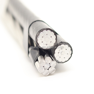 Cavo Industriale Intrecciato Triplex <span class=keywords><strong>2x2</strong></span>/0+2/0AWG in Alluminio con Isolamento XLPE per Installazioni Aeree - Product Image 2