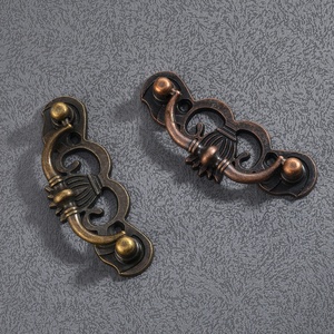 Tiroir antique à <span class=keywords><strong>double</strong></span> trou de style Qing avec poignée de style européen pour armoires de cuisine et commodes - Product Image 5