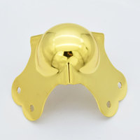 Fayshing – étui de rangement doré, protecteur de coin de boule, boîte à outils de décoration de coin, chariot de maquillage, garde d'angle