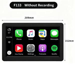 Wholesale Universal 8 Inch Portable Car Navigator GPS Navigation Touch Screen with <b>Wireless</b> Connect BT - Product Image 3
