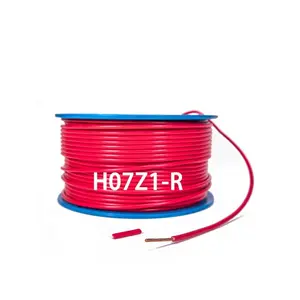 Cable de alimentación y control de alta calidad y bajo precio compuesto libre de halógenos para cable de alimentación de un solo núcleo