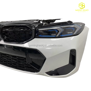 สำหรับ <span class=keywords><strong>BMW</strong></span> ซีรีส์ 3 G20 G28 ชุดกันชนครบชุด กระจังหน้า พัดลมหม้อน้ำ ไฟหน้า LED ไฟตัดหมอก สเกิร์ตหน้า ช่องระบายอากาศหน้า ชิ้นส่วนด้านหน้า - Product Image 3