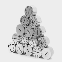 Fabricant OEM d'accessoires de moules en acier, moule de marquage de date, année et mois 2026, SUS304, 48-52HRC