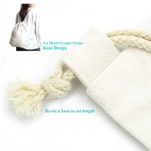 Bolsa de Tela con Cordón, Personalizada con Logotipo, Ecológica, para Cosméticos, Zapatos, Ropa, de Algodón, Lino, No Tejida, Venta al Por Mayor de Fábrica - Product Image 2
