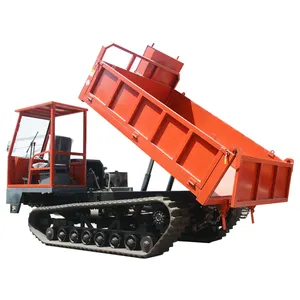 3T Crawler Dumper Tracked Carrier For Mud Road Swamp Snow Slopes And Other Special