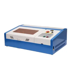 SIHAO 40 W USB CO2 Laser Graveur Gravure Machine De Découpe Cutter K40 avec Écran LCD Rotation Roues