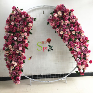 Décoration <span class=keywords><strong>de</strong></span> toile <span class=keywords><strong>de</strong></span> fond <span class=keywords><strong>de</strong></span> mariage SPR Luxury 2m, arrangement floral, rangée <span class=keywords><strong>de</strong></span> fleurs artificielles pour fête, centre <span class=keywords><strong>de</strong></span> <span class=keywords><strong>table</strong></span> 40cm, chemins <span class=keywords><strong>de</strong></span> <span class=keywords><strong>table</strong></span> - Product Image 1