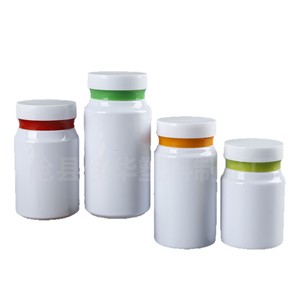 Botella de plástico Jiahua Plastics de 80cc 100cc 120ml 150cc con tapa para envasado de cápsulas y tabletas de calcio - Product Image 5